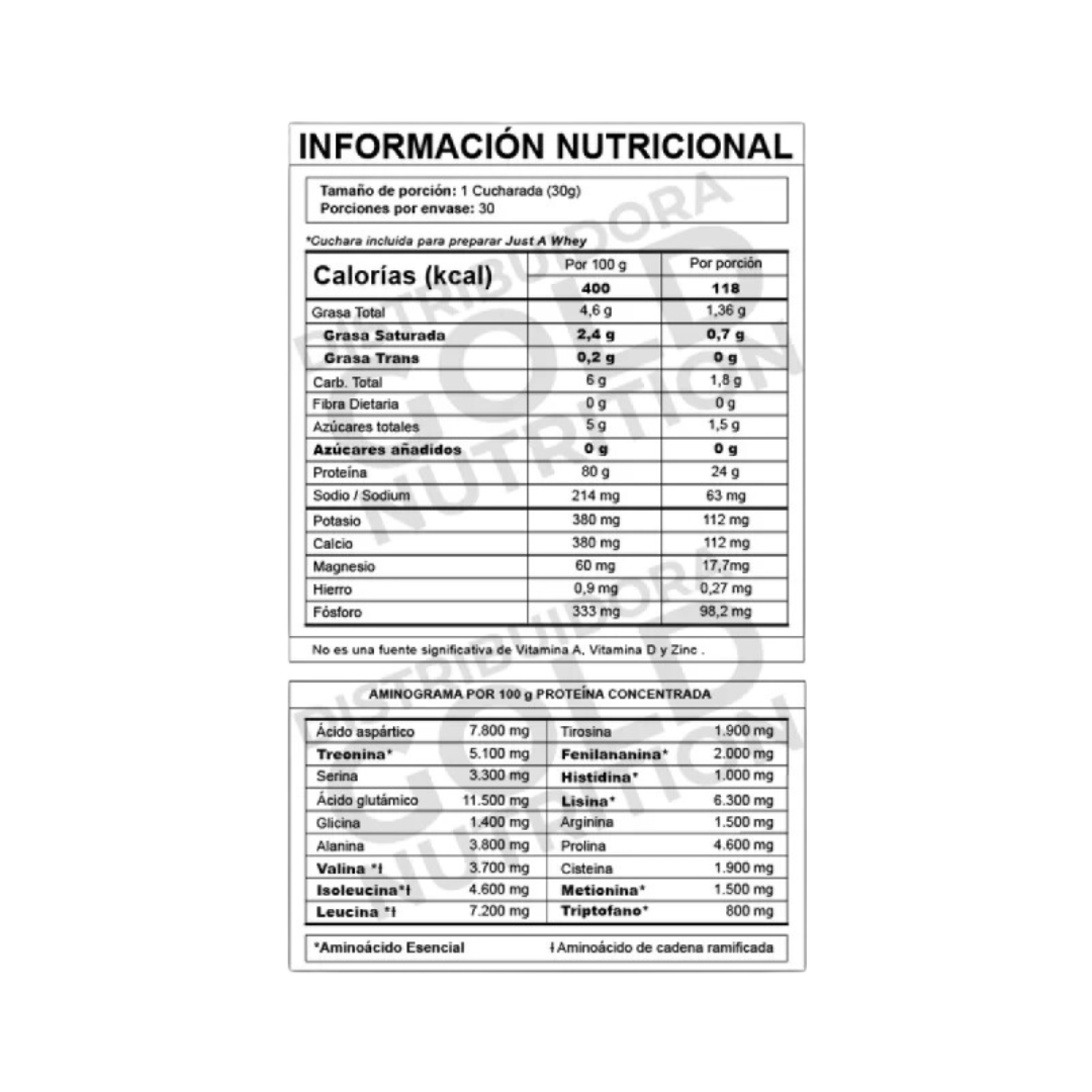Proteína Just Whey Hyper 2lb