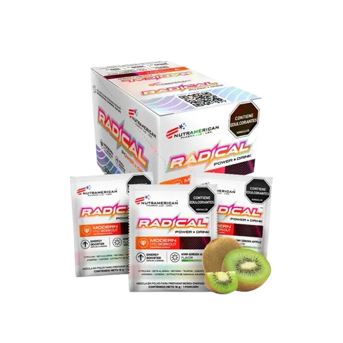 Caja Radical Power Drink 18Uni sabor Kiwi-Green Apple