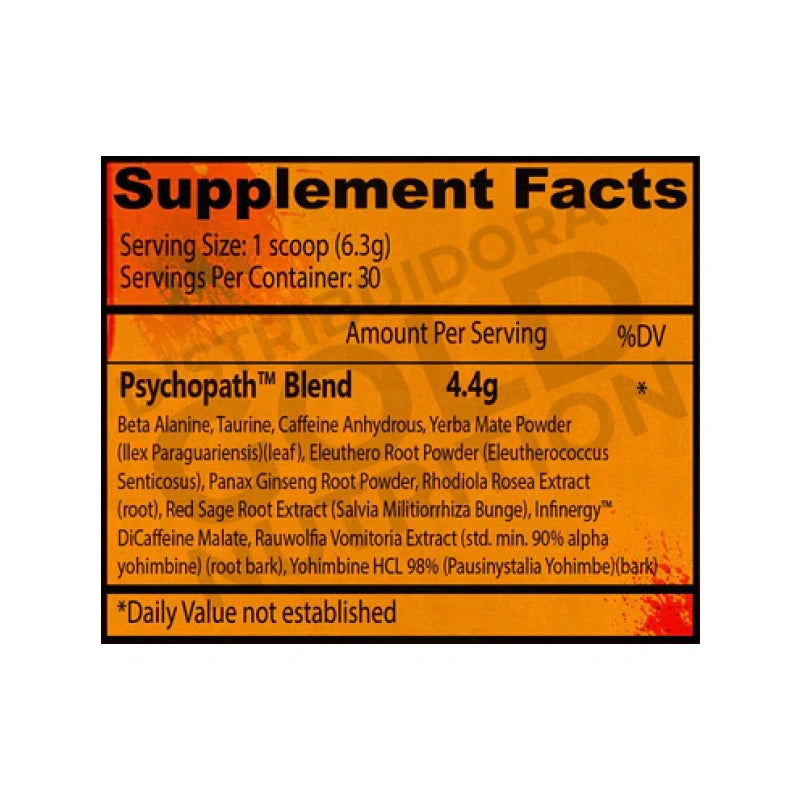 Psychopath 30 Servicios