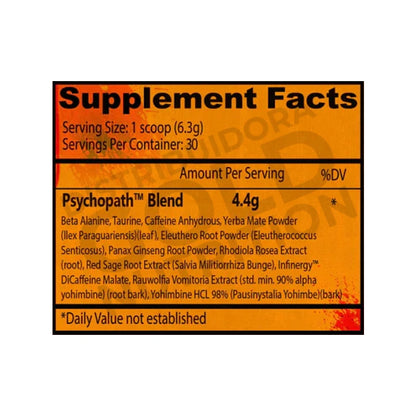 Psychopath 30 Servicios