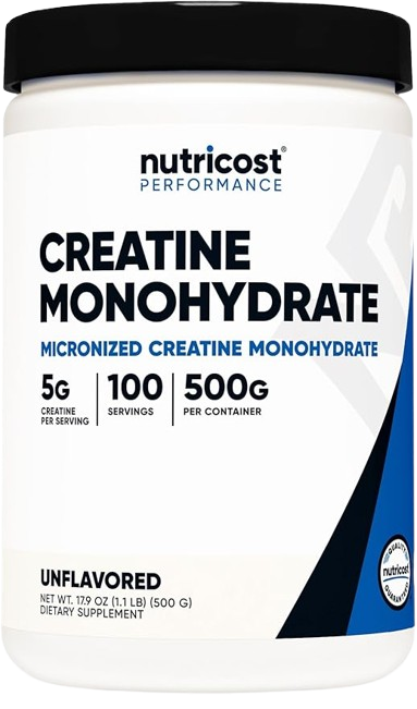 Creatina Monohidratada Nutricost 500gr