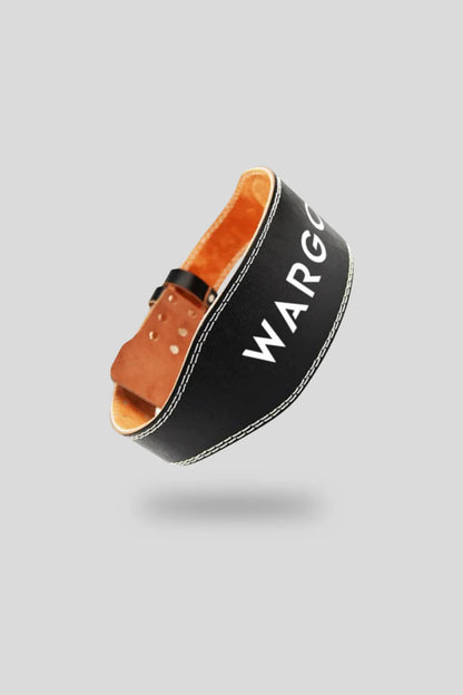 CINTURON CUERO PU SINTÉTICO GYM - NEGRO