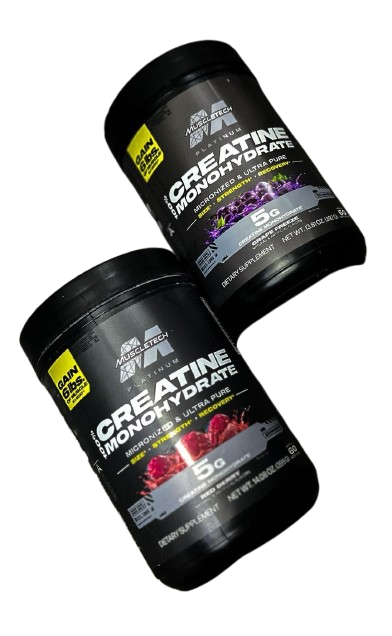 Creatina Platinum 400gr Con sabor