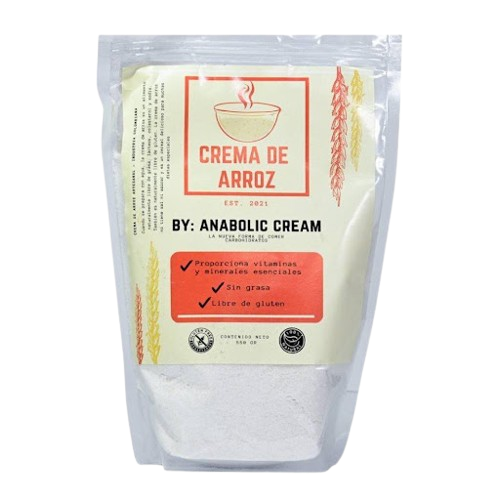 Crema de arroz tradicional